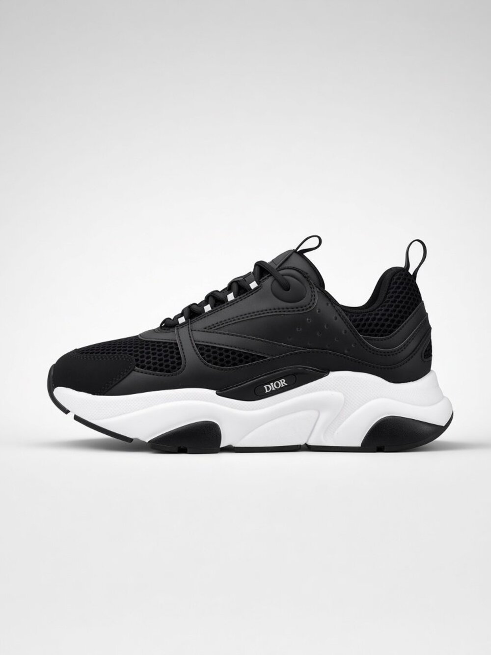 Christian Dior B22 Sneakers Black WhiteSize 9.5